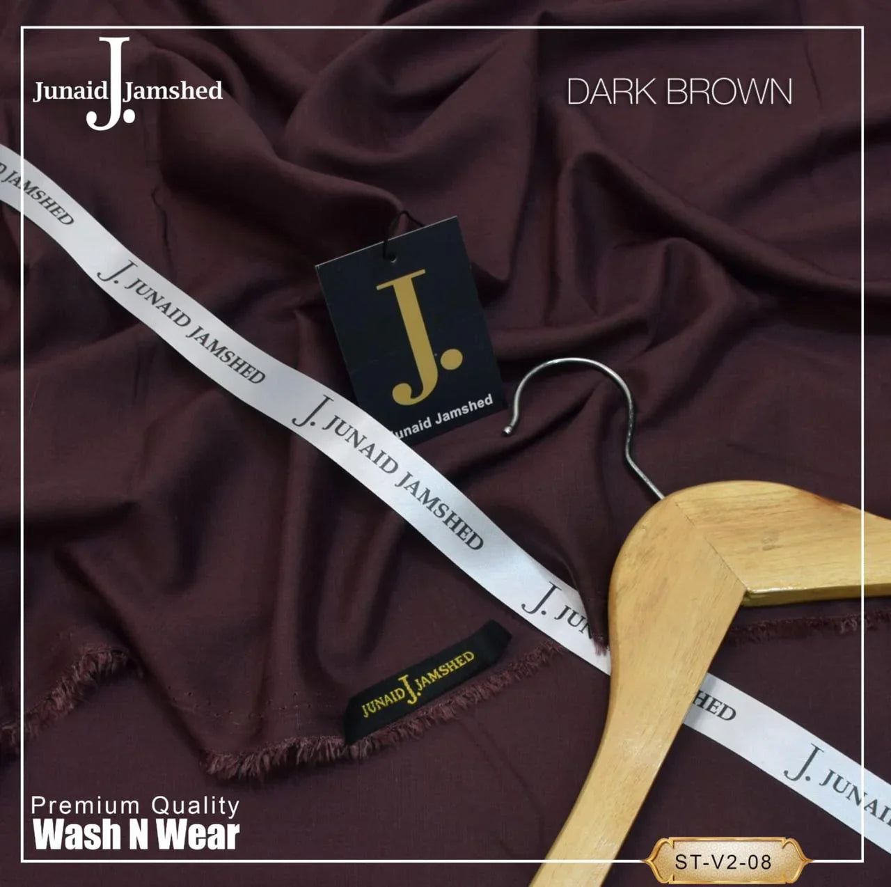 Premium Quality Men's Wash N Wear ( DARK BROWN )